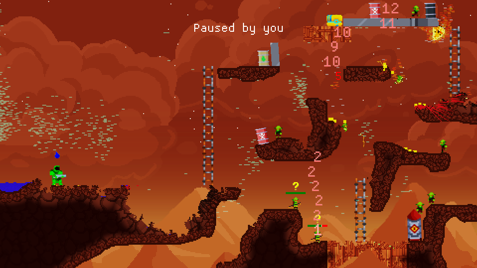 With lighting off, the background is clearly visible