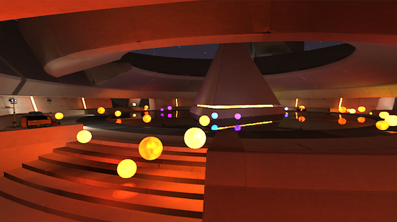 Test scene with bloom off