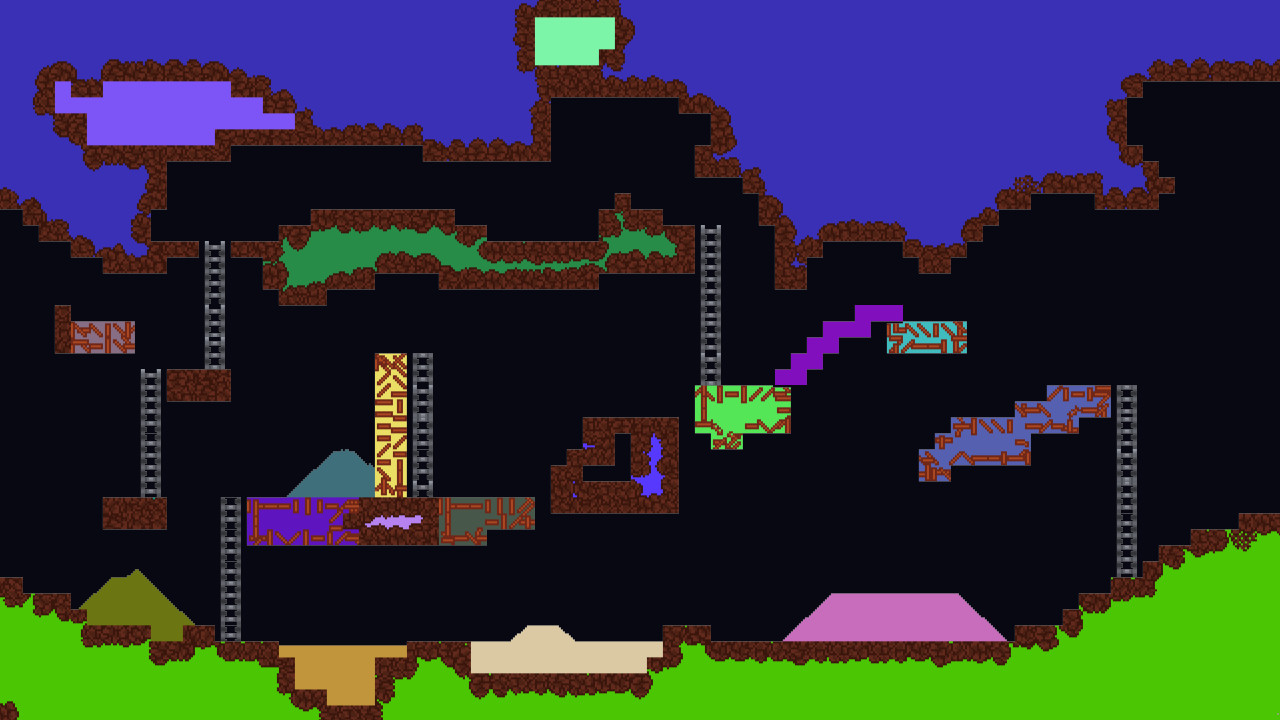 Screenshot of edge texture being applied